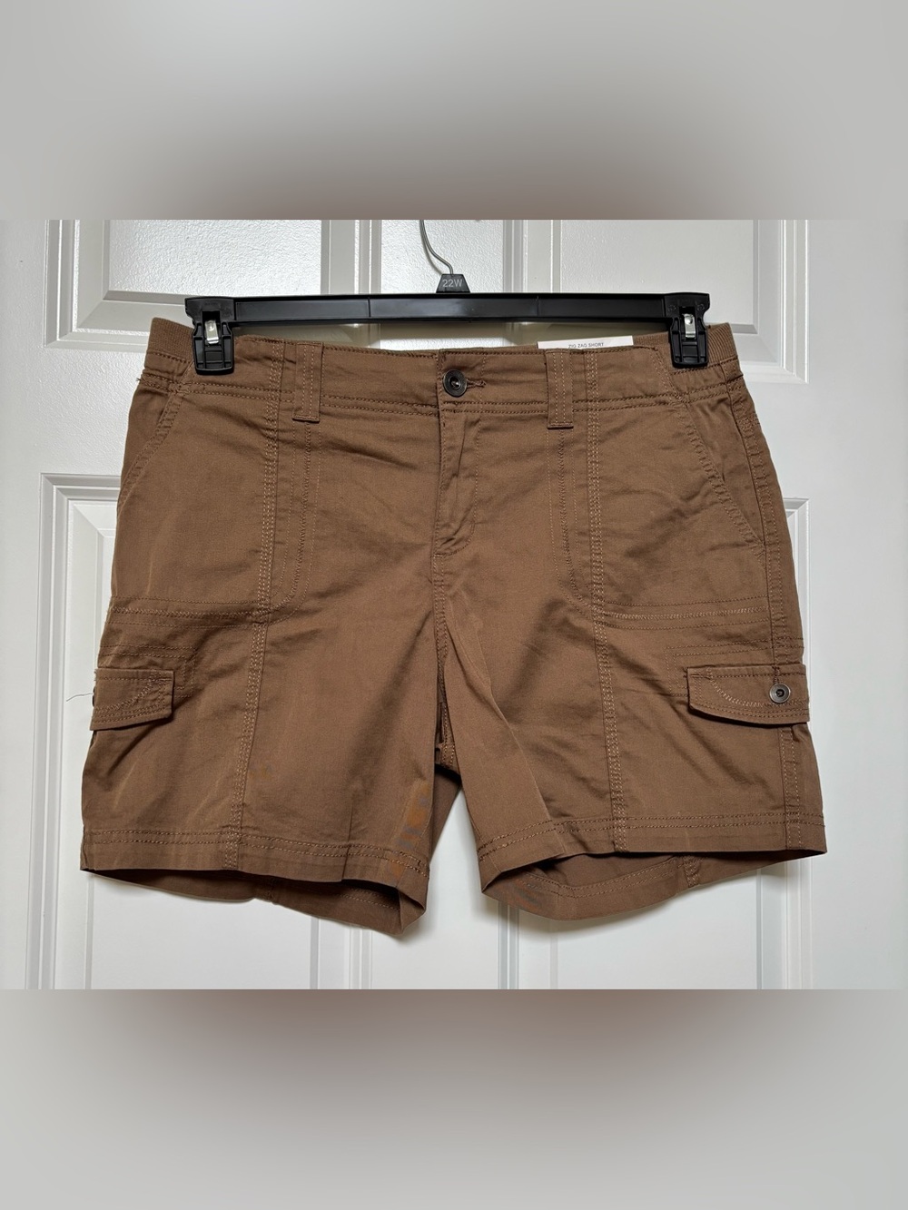 Style & Co. Brown Women's Cargo Bike Shorts